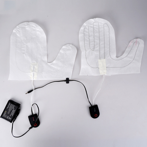 Coussin chauffant à infrarouge lointain 7.4V 12V alimenté par <span class=keywords><strong>batterie</strong></span> pour vêtements chaussures gants élément de chauffage - Product Image 1