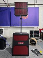 Speaker T.I Pro Audio Pro 110 & Pro 118P, sistem Speaker Line Array tunggal 10 "Audio Pro seluruh Set untuk penguatan suara yang kuat