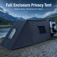 Auvent latéral de voiture imperméable résistant aux UV à double couche pour toutes les saisons, abri de camping sur le toit de SUV 4x4, ouverture automatique
