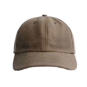 Vintage Retro 6-Panel Washed Cotton Distressed Dad <b>Hat</b> with Pearl Decoration Metal Buckle Unisex Common Fabric Image Style - Product Image 2