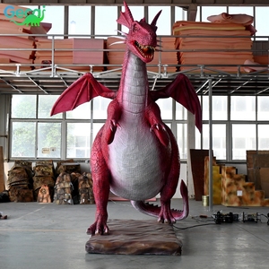 Producto Gecai Monster - Modelo de Dragón Animatrónico de Resina de Tamaño Real con Diseño de Noria - Product Image 2