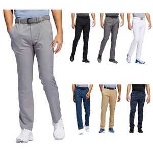 Pantalon de golf mince d'été personnalisé pour hommes de haute qualité, respirant, extensible, coupe ajustée, Offre Spéciale longues, pantalon droit décontracté sans plis - Product Image 1