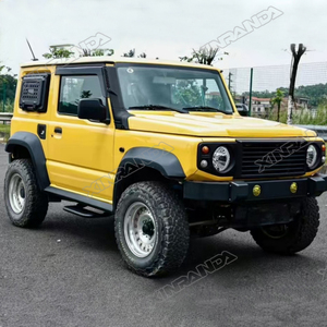 Mini protection <span class=keywords><strong>de</strong></span> <span class=keywords><strong>seuil</strong></span> latéral en aluminium <span class=keywords><strong>noir</strong></span> Offre Spéciale pour Suzuki Jimny 3 portes JB74 2019-2023 - Product Image 3