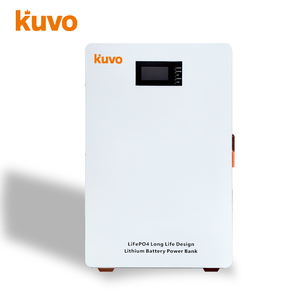 KUVO Wall <b>Mounted</b> Solar Energy Storage <b>Battery</b> System 25.6V 200Ah Lithium <b>Battery</b> with RS485/CAN Communication - Product Image 1