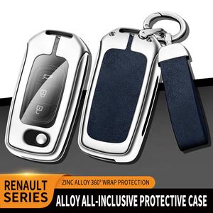 Étui à clés intelligent en cuir TPU en alliage de Zinc pour <span class=keywords><strong>Renault</strong></span> Kadjar <span class=keywords><strong>Captur</strong></span> symbole Koleos Megane 2019 2020 <span class=keywords><strong>2021</strong></span> <span class=keywords><strong>accessoires</strong></span> de couverture - Product Image 5