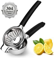 Presse-citron en acier inoxydable 304, presse-agrumes manuel pour citron et citron vert | Presse-fruits portatif de grande taille pour Ci frais