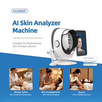 Analizador de Piel Facial 3D con IA BOWKET, con Análisis de Arrugas, Pigmentación y Acné, Detección de Humedad, para Salones de Belleza Comerciales