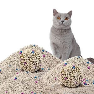 Toptan OEM doğal güçlü topaklanma Bentonite kedi kumu çok lezzet ücretsiz örnek Flushable kedi kumu toplu 5/10/20kg - Product Image 1