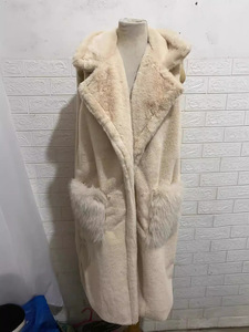 Nouveau gilet de vêtements d'extérieur pour femmes grande taille automne et hiver avec poches à la mode, col de costume long <span class=keywords><strong>sans</strong></span> manches - Product Image 5