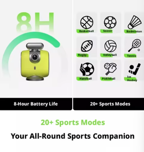 4K 60fps ports atatch amamera botbotboto Mart racracking ne-Lick diting racracrackking asasketball ootion - Product Image 6