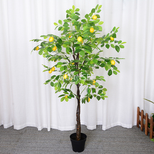 Árbol de limón Artificial para decoración del hogar, árbol de limón Artificial, frutas tropicales realistas, 170cm, para oficina y Hotel - Product Image 6