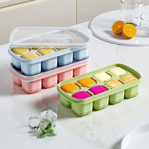 Nueva Caja de Almacenamiento para Cubos de Hielo con Tapa para Hacer Cubos de Hielo Suaves, Caja para Ocho Frutas, Venta al por Mayor - Product Image 2