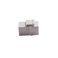 Cat6 UTP RJ45 8P8C 250MHz T568A/B CE RoHS untuk Panel Dinding Patch Panel Kabel Ethernet Extender Inline Keystone Coupler
