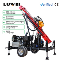 Foreuse hydraulique mobile sur roues pour puits d'eau, machine de forage pour l'irrigation agricole et l'approvisionnement en eau