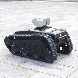 Phổ biến <span class=keywords><strong>Crawler</strong></span> Robot Chassis xoay nền tảng PTZ máy ảnh 100kg tải trọng 4 km/h 8 km/h tins-8 - Product Image 3