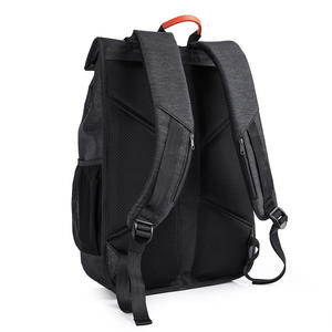 Sac à dos de voyage pour homme, sac à dos d'école, sac à dos à enroulement, personnalisé, en gros, imperméable, antivol, avec chargeur USB - Product Image 4