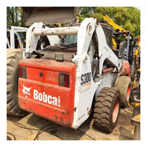 Usado Mini carregadeira Bobcat S300 Usado de alta qualidade Pequeno Bobcat S300 Secondhand Alta Eficiência à venda