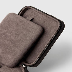 مصنع مخصص فاخر لفة ساعة جلد طبيعي حقيقي صندوق ساعة هدية صوفي 2 ساعة سفر شعار لفات - Product Image 5