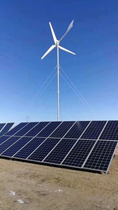 ระบบกังหันลมออฟกริดไฮบริดได้รับการรับรอง CE 48V 110V 220V 380V ชุด15KW 10KW สมบูรณ์ชุดเครื่องกำเนิดไฟฟ้า20KW กำลังไฟ5000W - Product Image 3