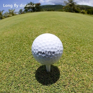 Pelotas de Golf de Dos Piezas de Goma Duradera para Práctica en el Patio Trasero, Blancas, de Corta Distancia, para Hombres y Mujeres, con Logotipo Personalizado, Portátiles, 332 - Product Image 5