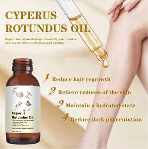 Inhibe el crecimiento del vello y suaviza la piel. Nutrientes de origen vegetal. Uso después de la depilación. Productos orgánicos con aceite de vetiver. - Product Image 5