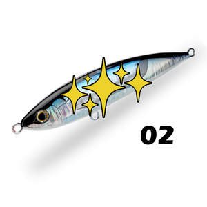 Honoreal Popula Sinking Fishing Lure 150mm 60g Pencil Bait Stickbait <span class=keywords><strong>Plus</strong></span> Lure con Flash Flake per Acqua Salata Oceanica - Product Image 2