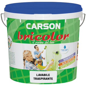 Pintura a base de agua transpirable lavable BRICOLOR 5 Lt para limpieza de baños - Product Image 1