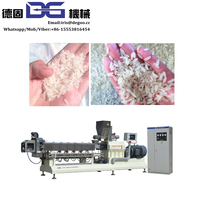 Fabriqué en Chine Jinan DG 500 kg/h Fortifiée riz Extrudeuse Machine/Riz Nutritionnel ligne de Production