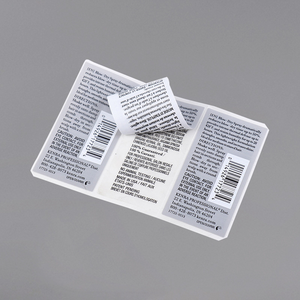 Bán buôn tùy chỉnh nhiều lớp gấp logistic Double Sided <span class=keywords><strong>Label</strong></span> <span class=keywords><strong>Sticker</strong></span> - Product Image 2