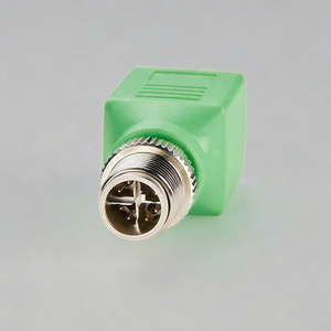Afgeschermde M12 X-<span class=keywords><strong>code</strong></span> naar RJ45 Ethernet-connector 8-pins mannelijk, geschikt voor industriële automatisering EtherNet/IP veldbuscommunicatie - Product Image 4