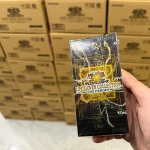 YuGiOh Limit Over Collection the Heroes Booster Box Version Japonaise Boîte Noire Cartes de Jeu Anime - Product Image 1
