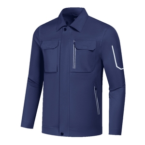 정전기 방지 나일론 작업복 유니섹스 YKK 지퍼 반사 스트립 내구성 맞춤형 로고 B2B 대량 유니폼 - Product Image 1