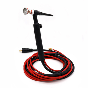 Antorcha TIG NORTH WP26 con kit de copa de vidrio con lente de gas y sopletes de soldadura refrigerados con tubo de silicona - Product Image 3