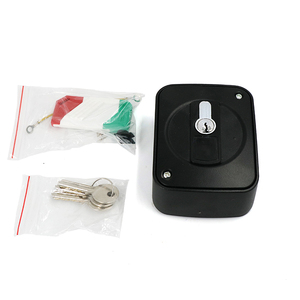 Design moderno SH garage 10A cancello avvolgibile di <span class=keywords><strong>sicurezza</strong></span> porta avvolgibile parte motore centrale uso interruttore a chiave in metallo - Product Image 4