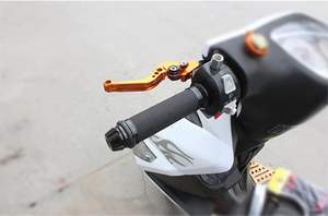 Puños de Manillar Universales de 7/8'' (22mm) con Acabado Azul para Motocicletas Honda, Yamaha, Suzuki, Kawasaki, Cafe Racer, Estilo Clásico y Cuatrimotos - Product Image 6