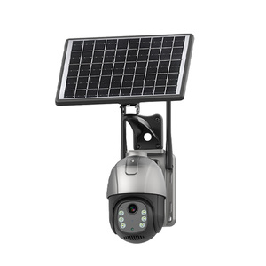 Q61A 4G telecamera solare supporto umanoide rilevamento allarme acustico e visivo/intelligente tracciamento mobile/audio bidirezionale - Product Image 1