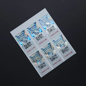 Etiqueta DE SEGURIDAD DE Unión antifalsificación 3D personalizada, pegatina holográfica impermeable, pegatina de código QR de alta definición - Product Image 5