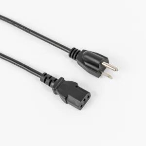 Hot Selling 2pin 3pin C5 C7 C13 IEC computer Power Cord NEMA US Cable Line for Home Appliance 3FT 4FT 5FT 6FT 7FT 8FT Fused Plug