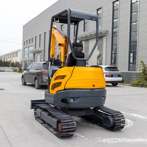 Excavadora de orugas Motor diésel Excavadora Equipo de construcción Mini excavadora-Ideal para espacios reducidos y trabajos pesados - Product Image 2