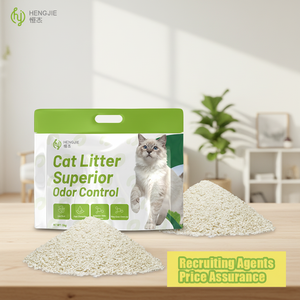 เฮงเจีย ทรายแมวชีวภาพจากมันสำปะหลัง ย่<span class=keywords><strong>อย</strong></span>สลายได้เร็ว เป็นมิตรต่อสิ่งแวดล้อม ปราศจากฝุ่น ดูดซับกลิ่นได้ดีเยี่ยม ปี 2026 - Product Image 2