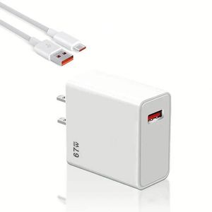33w 67w 120w GaN PD Wall USB Type C EU Fast Mobile Accessories Phone Charger for xiaomi samsung Android Cargadores Para Celular - Product Image 6