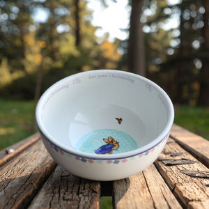 ชุดถ้วยชาและจานรองลายกระต่ายน่ารักสีขาวทนความร้อนสูงสำหรับเด็ก ทำจากพอร์ซเลน เป็นมิตรกับสิ่งแวดล้อมและทนทาน - Product Image 5