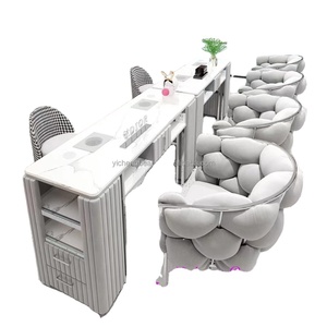 Mesa de Manicura Usada en Venta Caliente de Fábrica Yicheng, Mesa de Manicura con Superficie de Mármol, Mesa de Manicura Económica, Precio Económico al por Mayor - Product Image 2