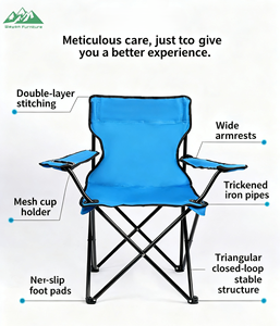 Silla de <span class=keywords><strong>Camping</strong></span> Plegable Portátil para Exteriores Wayon, Silla de Playa con Marco de Aluminio y Bolsa de Transporte para Viajes, Senderismo y Pesca - Product Image 5