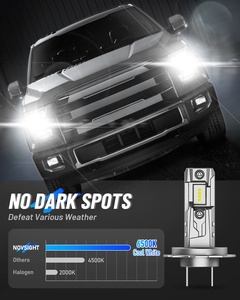 Lampadine <span class=keywords><strong>LED</strong></span> Novsight <span class=keywords><strong>Mini</strong></span> 6500K <span class=keywords><strong>H1</strong></span> H7 H11 H4 per Fari Auto - Product Image 5