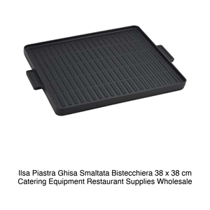 Plancha de hierro fundido esmaltado 38 × 38 cm Ilsa Grill Pan - Product Image 2