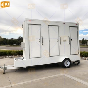 Toilettes mobiles de qualité supérieure Toilettes de luxe VIP sur roues à vendre - Product Image 1