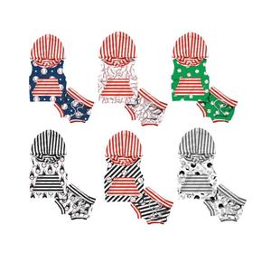 Ensemble de vêtements à capuche pour bébé garçon et fille, été, nouveau-né, unisexe, 2 pièces, TZ-121-ZXG - Product Image 1
