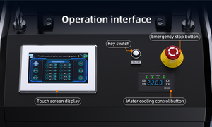 Pelador de pintura láser pulsado de calidad europea 500W 1000W de máquina de limpieza láser de piezas de automóvil de madera con buen servicio postventa - Product Image 4