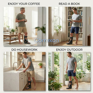 ISO CE 인증 정형외과 AFO 발목 보조기 재활 보행 부츠 의료기기 - Product Image 6